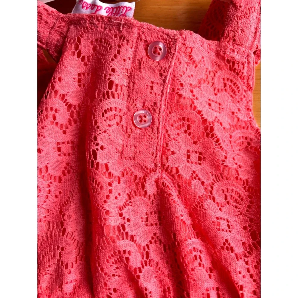 3pc Dress Set Toddler 24M Pink White NWT Cherry Blossom Lace Jacket NWT